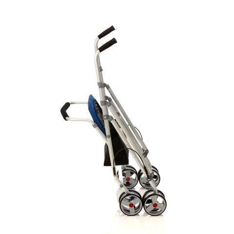Andador premium con 4 ruedas y frenos de presión
