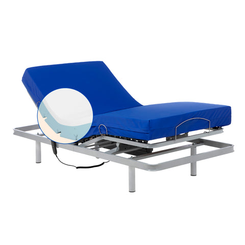 Pack Cama Articulada con Colchón Viscoelástico Professional V3 - 105x190 cm