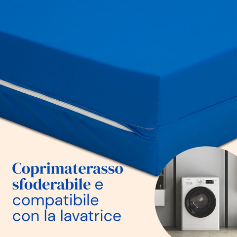 Letto ospedale con materasso HR Sanitary e sponde letto
