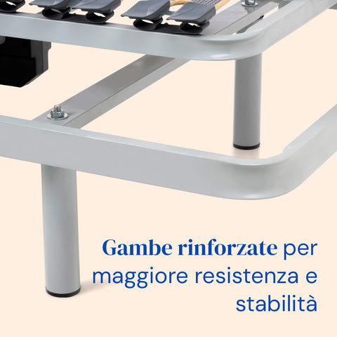 Letto ortopedico elettrico compatto - 90x200 cm