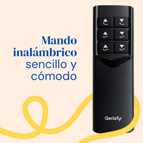 Cama Articulada Compacta regulable en altura | Mando inalámbrico - 80x200 cm