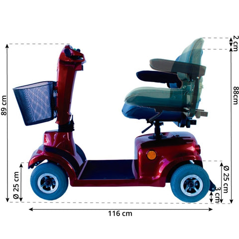 Scooter per disabili Piscis