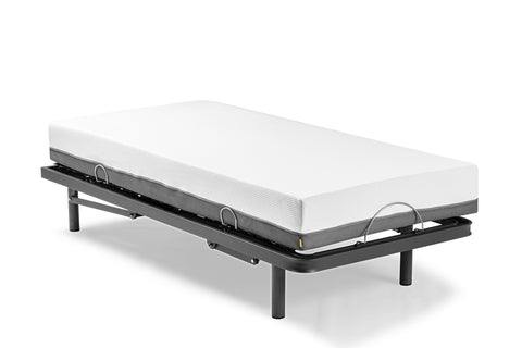 Letto elettrico con comando wireless e materasso viscoelastico